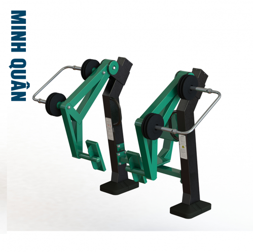 76 thiết bị máy thể dục tập luyện chân ngoài trời