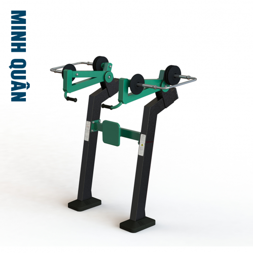 78 thiết bị máy thể dục cơ tay ngoài trời