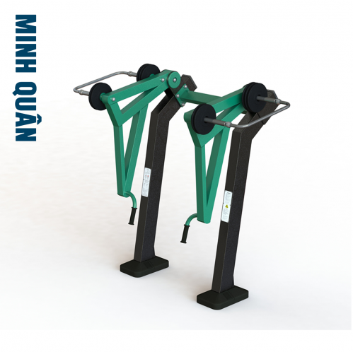 81 thiết bị máy thể dục kéo tay ngoài trời