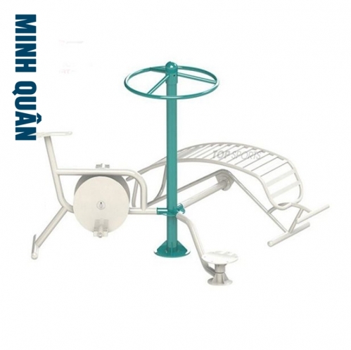 93 thiết bị thể dục thể thao ngoài trời cụm xe đạp xoay eo lưng bụng